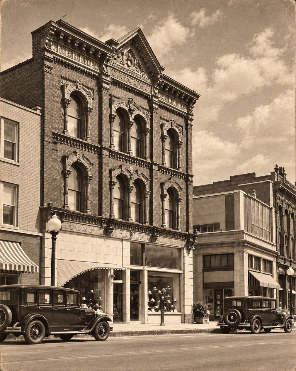 Original lodge location on State Street