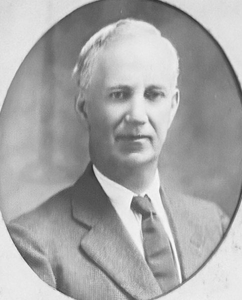 Portrait of W. T. Sams, Worshipful Master of King Lodge No. 461, 1923