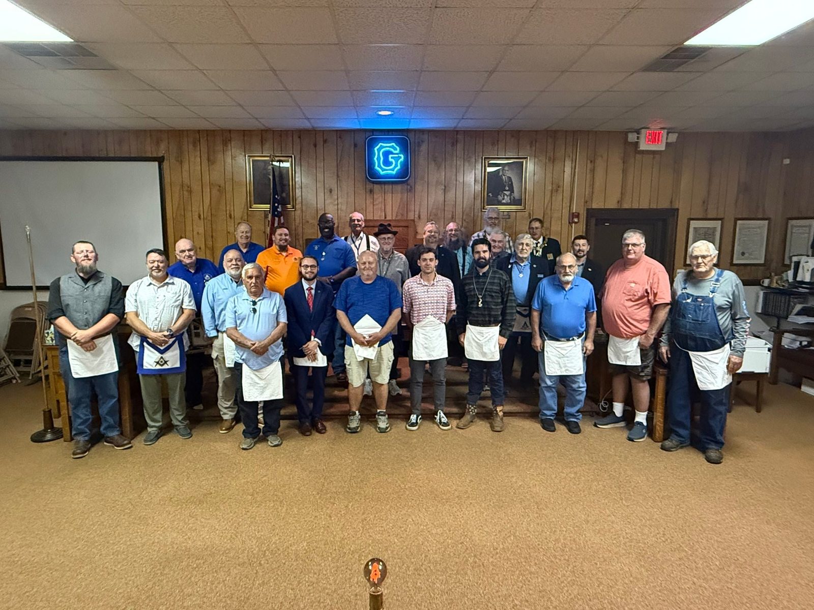 We had a fantastic evening at King Lodge No. (photo 1)