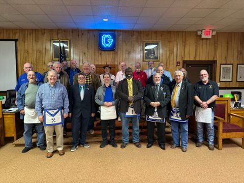 King Lodge No. 461 Welcomes Our Newest Master Mason Bro. Michael Ellis (photo 1)