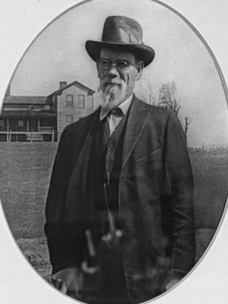 Portrait of J. D. Rodefer, Worshipful Master of King Lodge No. 461, 1903-04