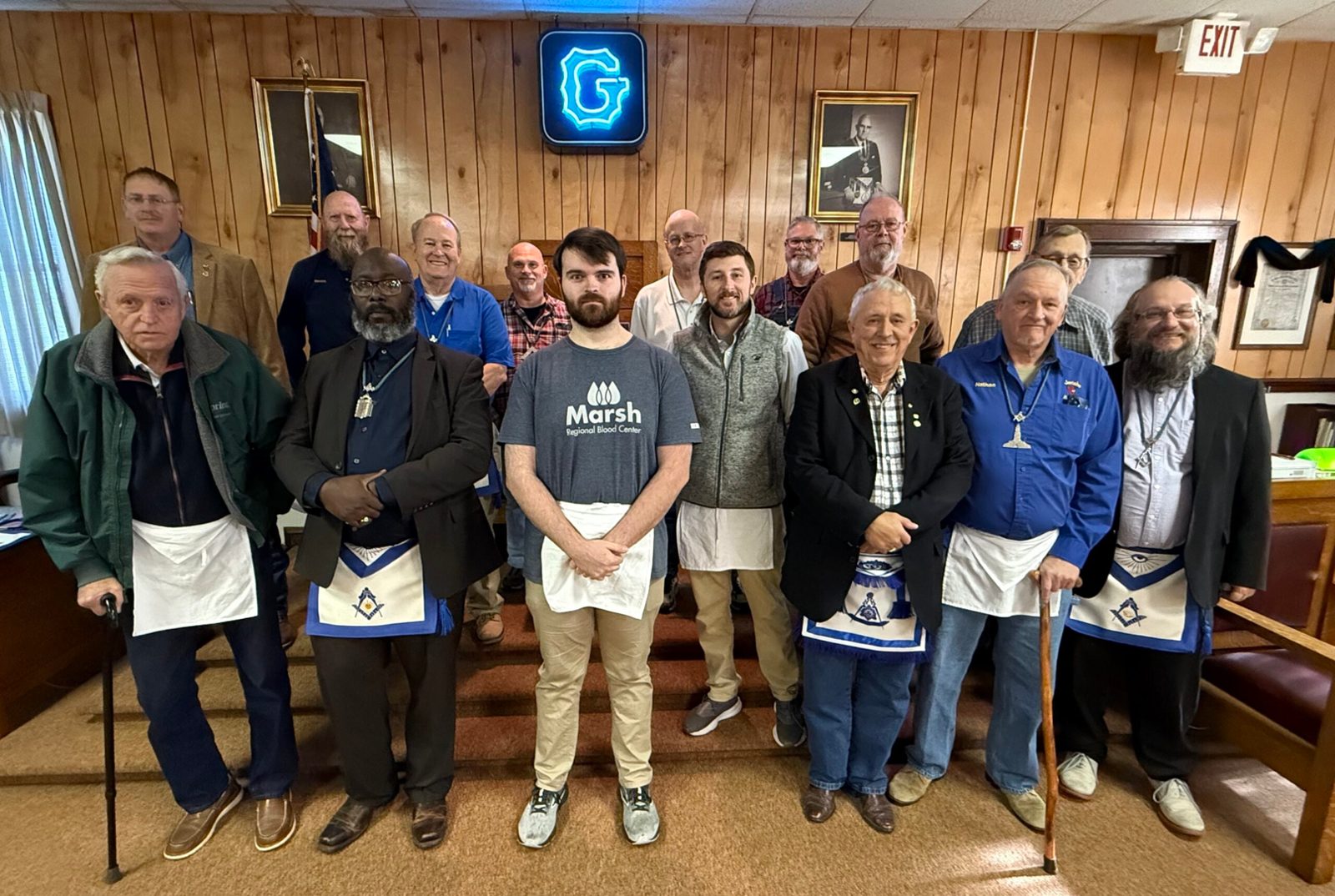 Photo from King Lodge Hosts Memorable Fellowcraft Degree on December 7th