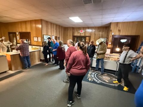 Brothers and families at the King Lodge Thanksgiving dinner (photo 2 of 7)