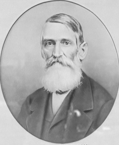 Portrait of E. B. McClanahan, Worshipful Master of King Lodge No. 461, 1877-78