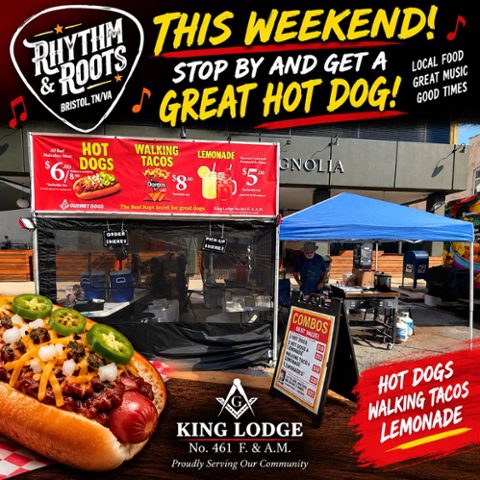 Stop by this weekend to our vendor booth we will be serving up some great dogs.