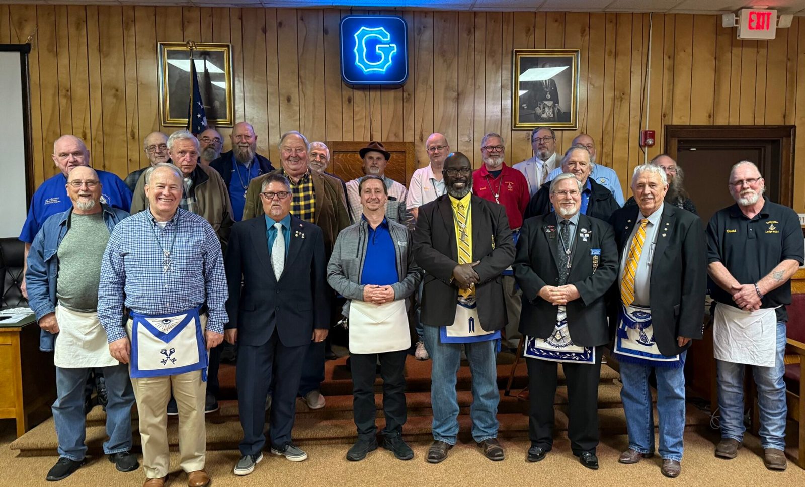 Photo from King Lodge No. 461 Welcomes Our Newest Master Mason Bro. Michael Ellis