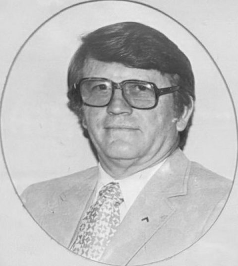 Portrait of Don Harper, Worshipful Master of King Lodge No. 461, 1982