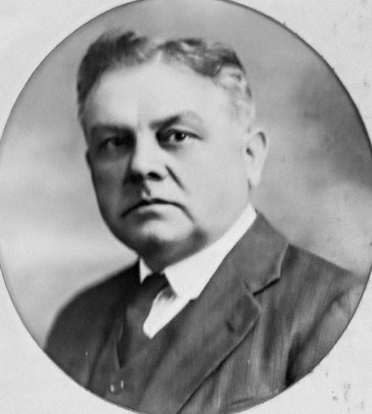 Portrait of C. N. Bush, Worshipful Master of King Lodge No. 461, 1920-21