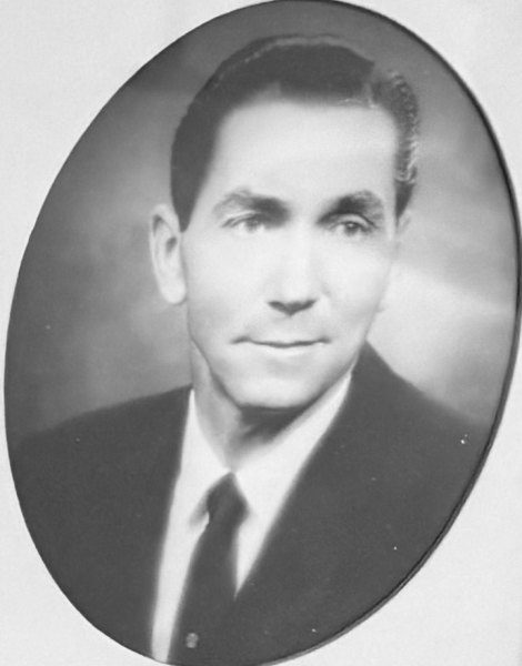 Portrait of R. A. Haire, Worshipful Master of King Lodge No. 461, 1957-61