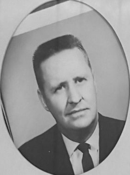 Portrait of N. M. Moore, Worshipful Master of King Lodge No. 461, 1959