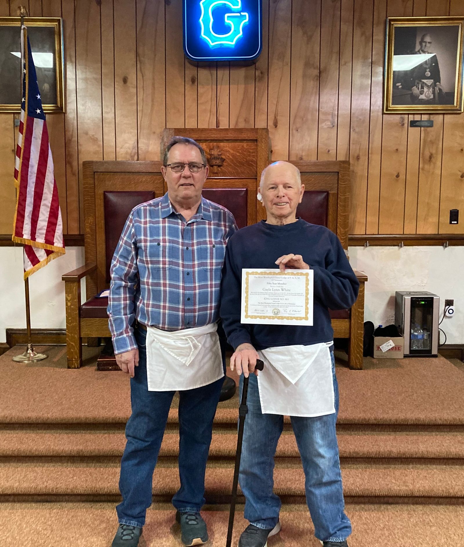 Photo from Honoring a 50-Year Mason: A Night to Remember