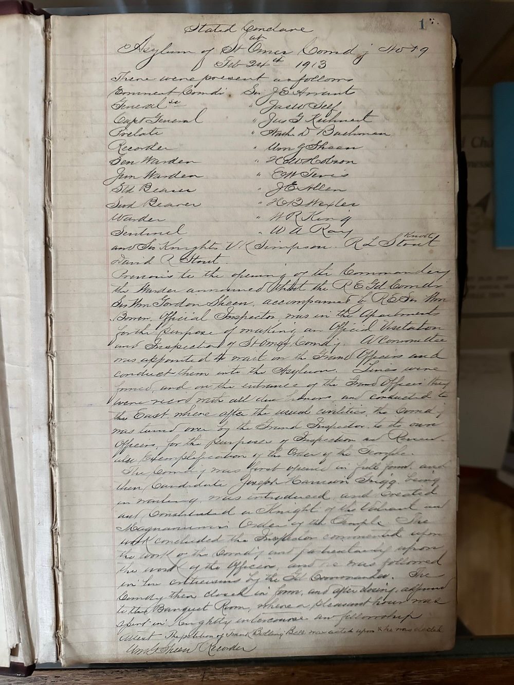 Photo from The Early Origins of King Lodge No. 461