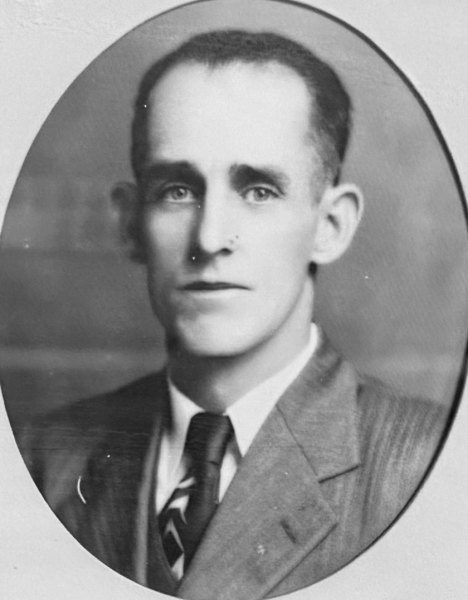 Portrait of W. R. Dunn, Worshipful Master of King Lodge No. 461, 1950