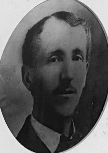 Portrait of T. E. A. Sweet, Worshipful Master of King Lodge No. 461, 1906-07
