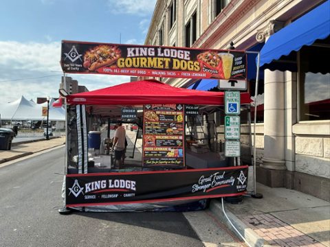 Stop by and grab some grub today we are on the corner of 5th and State Street. (photo 1)