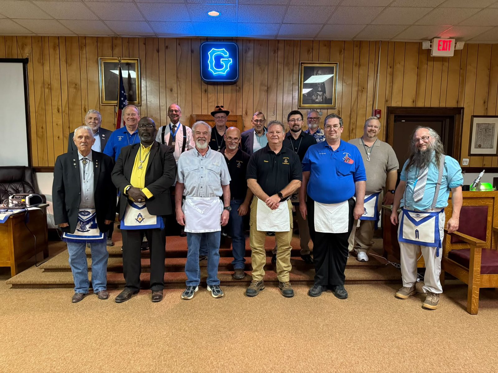 What a great night of fellowship at King Lodge No. 461!Tonight we had the privilege of conferring the Master Mason Degree. Congratulations to Bro. Tony Harrison as he continues his Masonic journey.Thank you to all the Brothers who came out, took part in the degree work, and helped make it a memo