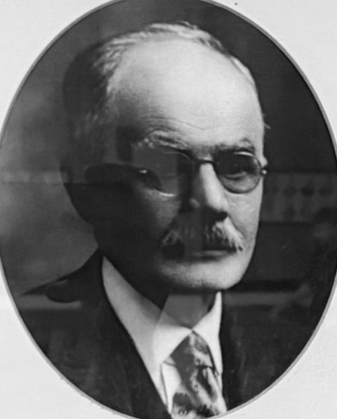 Portrait of J. R. Cowan, Worshipful Master of King Lodge No. 461, 1901-02