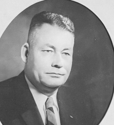 Portrait of H. L. Hutton, Worshipful Master of King Lodge No. 461, 1955-62