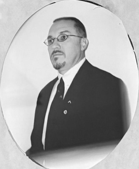 Portrait of Daniel M. Carty, Worshipful Master of King Lodge No. 461, 2003-04