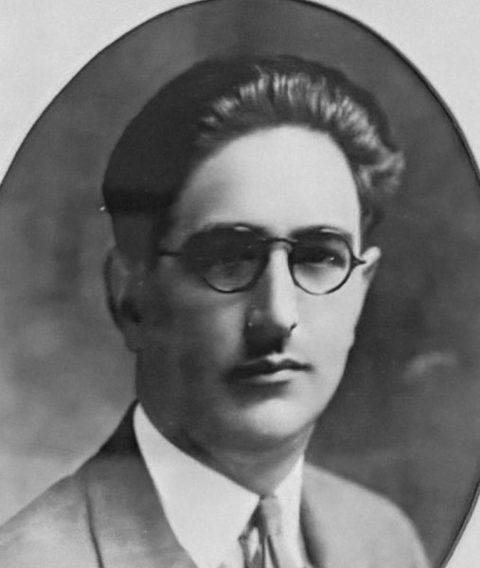 Portrait of G. K. Blankenbeckler, Worshipful Master of King Lodge No. 461, 1930