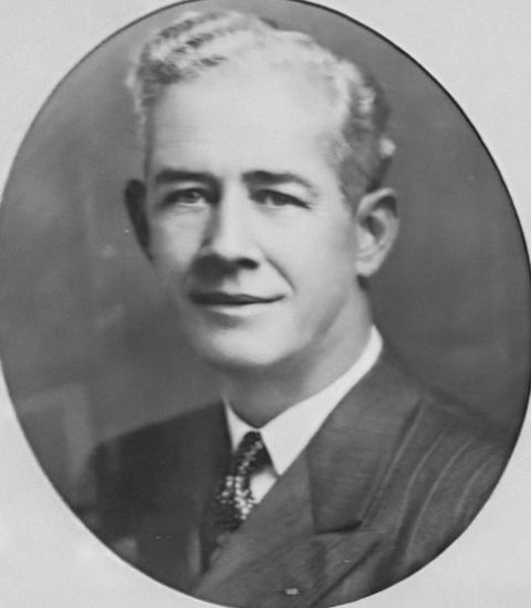 Portrait of F. D. Weaver, Worshipful Master of King Lodge No. 461, 1948