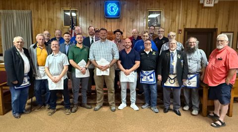 Photo from Two Entered Apprentice Degrees -An Evening of Camaraderie and Fellowship