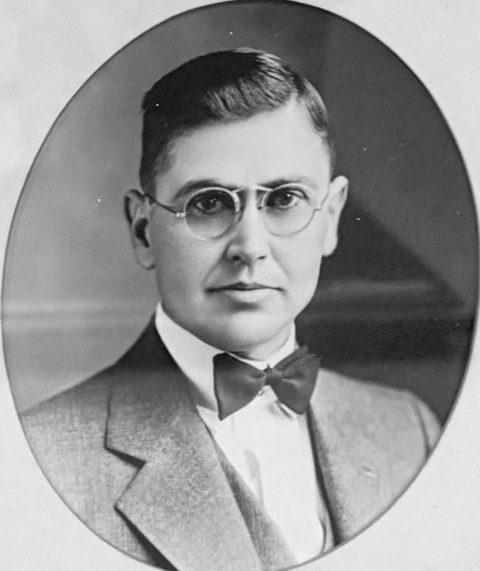 Portrait of S. H. Beaty, Worshipful Master of King Lodge No. 461, 1934