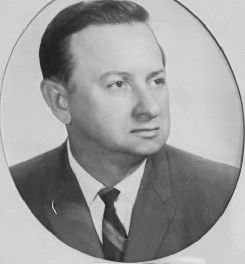 Portrait of J. H. Helton, Worshipful Master of King Lodge No. 461, 1970
