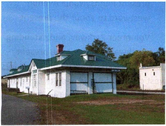 The Dublin Depot building, erected in 1866
