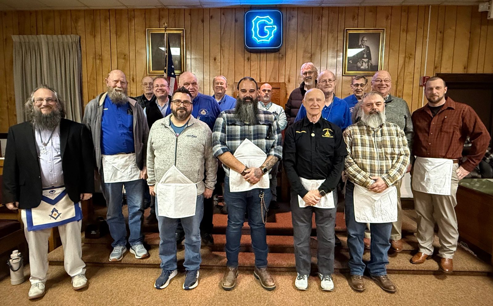 Photo from King Lodge No. 461 Hosts Entered Apprentice Degree