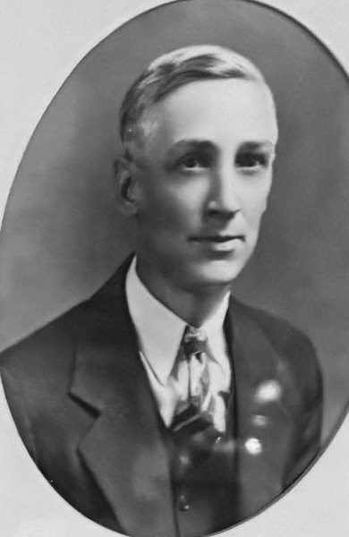 Portrait of D. S. Noe, Worshipful Master of King Lodge No. 461, 1931