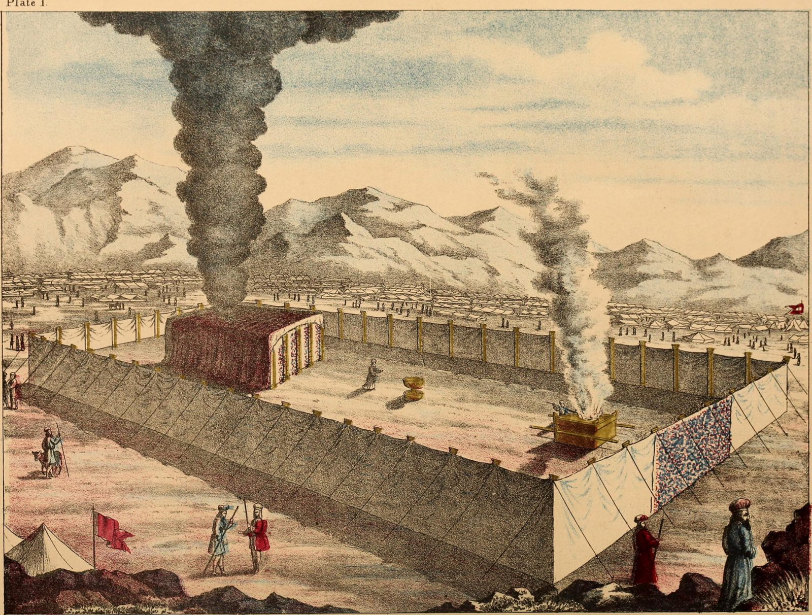 Photo from The Symbolism of the Tabernacle in the First Degree of Freemasonry