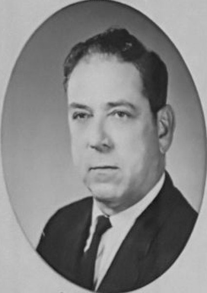 Portrait of C. W. McClelland, Worshipful Master of King Lodge No. 461, 1965