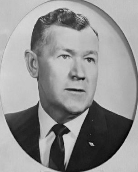 Portrait of R. H. Brooks, Worshipful Master of King Lodge No. 461, 1967