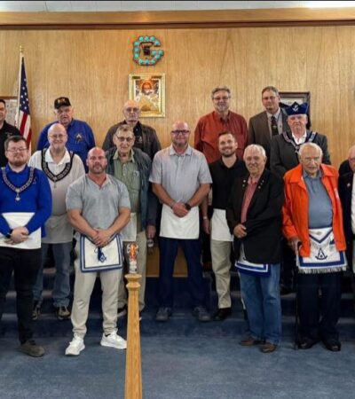 Master Mason degree at Sinking Creek 575